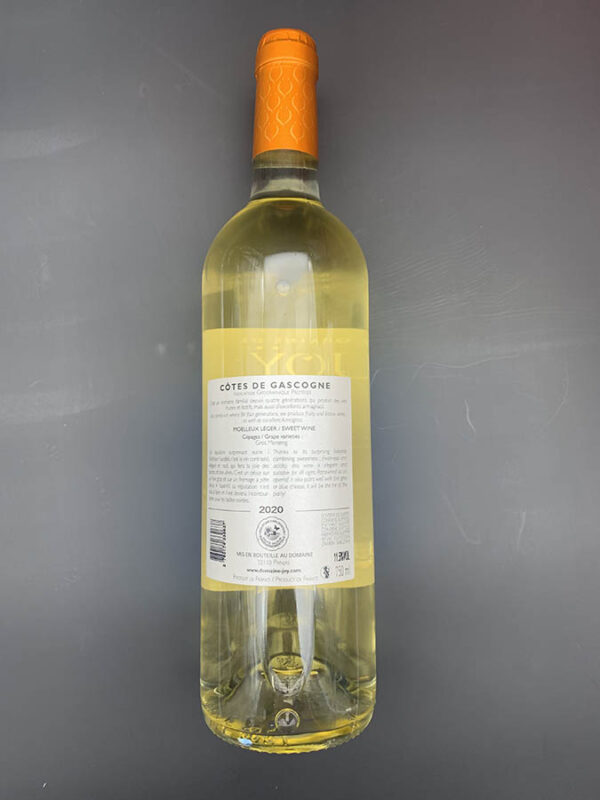 Bouteille de vin blanc Côtes de Gascogne - Domaine de Joy 2020-75cl-Famille Gomer-32