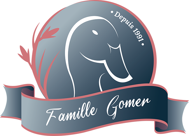 Logo Famille Gomer-Foie gras-Confits-Magrets-Plats cuisinés-Canard IGP Gers-Saint Médard 32