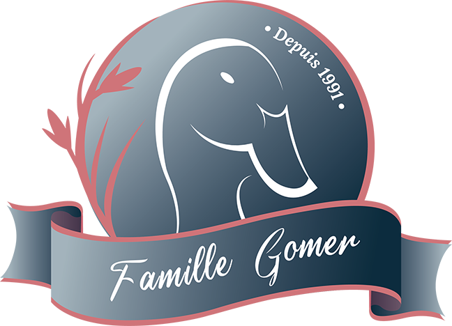 Logo-Famille Gomer-Vente de foies gras-confits-magrets-IGP Gers-Saint Médard-Gers