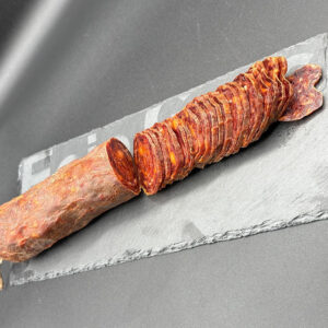 Chrorizo de canard-entier-300g environ-sous vide-famille Gomer-Saint Médard-Gers