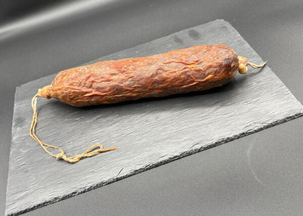 Chrorizo de canard-entier-300g environ-sous vide-famille Gomer-Saint Médard-Gers-32